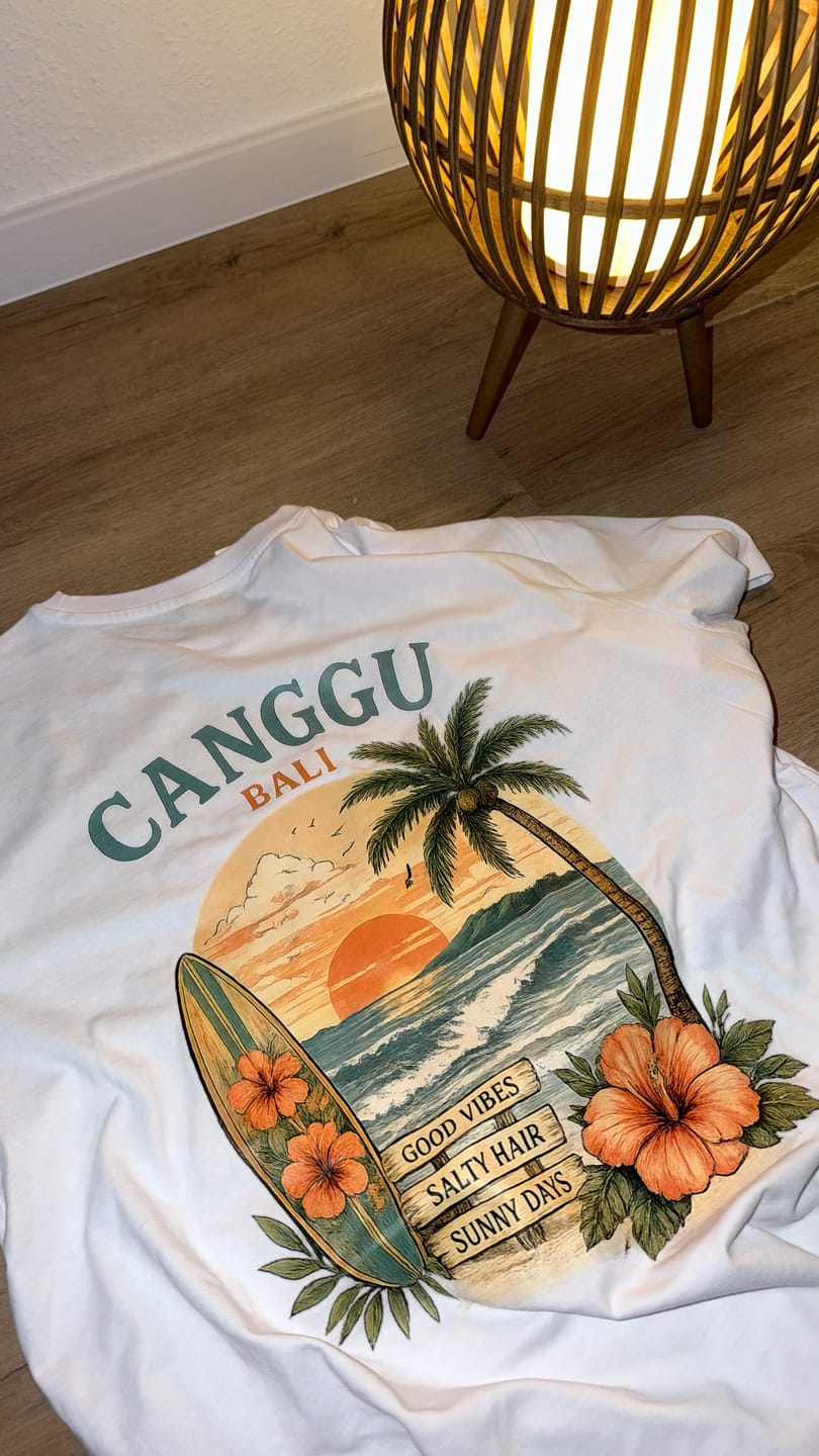 Customer photo review of Oversize T-Shirt Bali Canggu