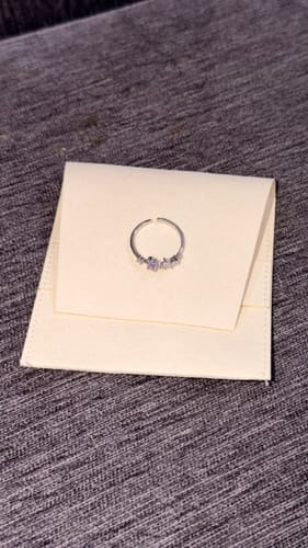 Customer photo review of Freya Blossom Ring