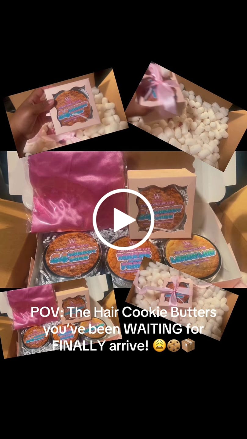 Customer video review of All Good Things Come in Three - Hair Cookie Butter