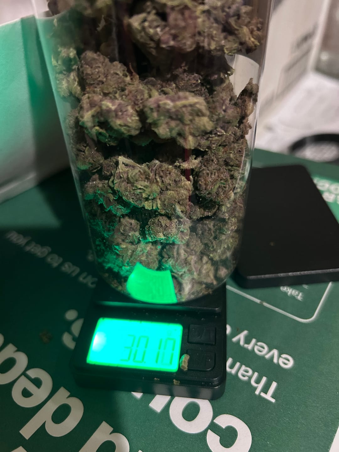 Customer photo review of Tropicana Cherry THCA Flower
