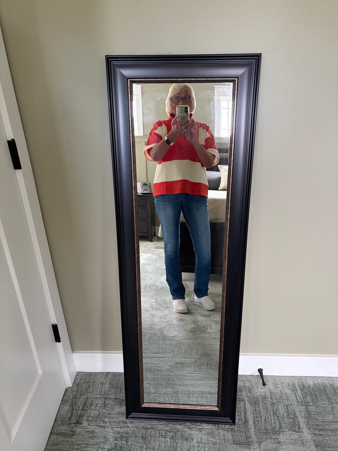 Customer photo review of Good Vibrations Quarter Zip