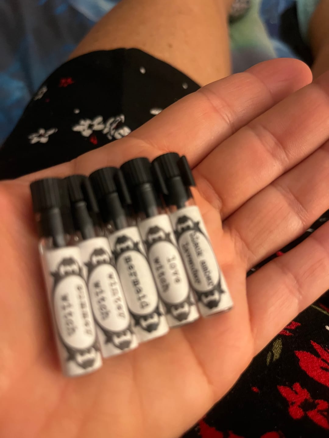 Customer photo review of Perfume Oil - Sample Set