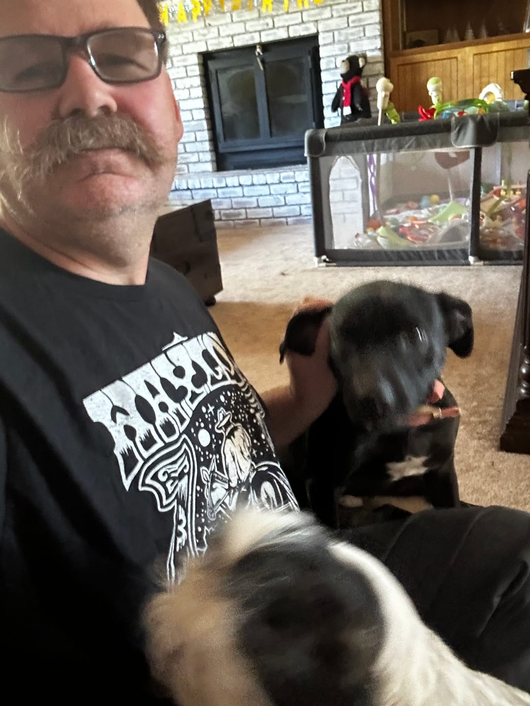Customer photo review of Waylon Jennings Horseshoe Shirt