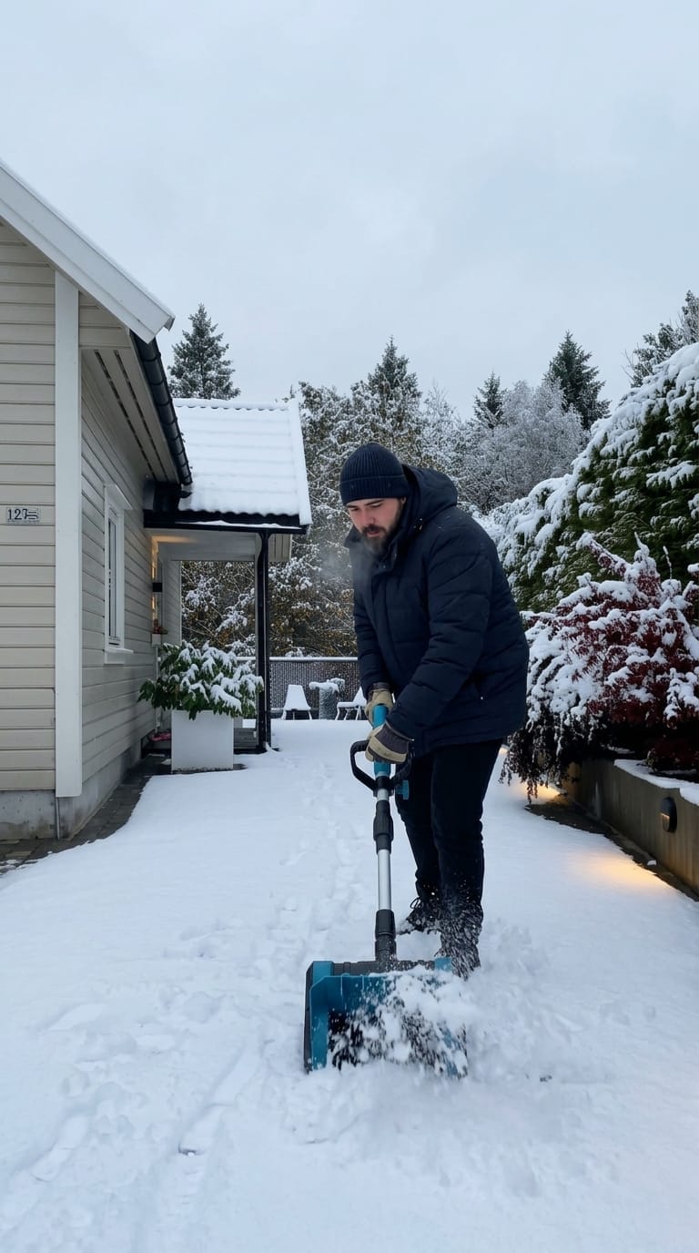 Customer photo review of Elektrische Schneeschaufel