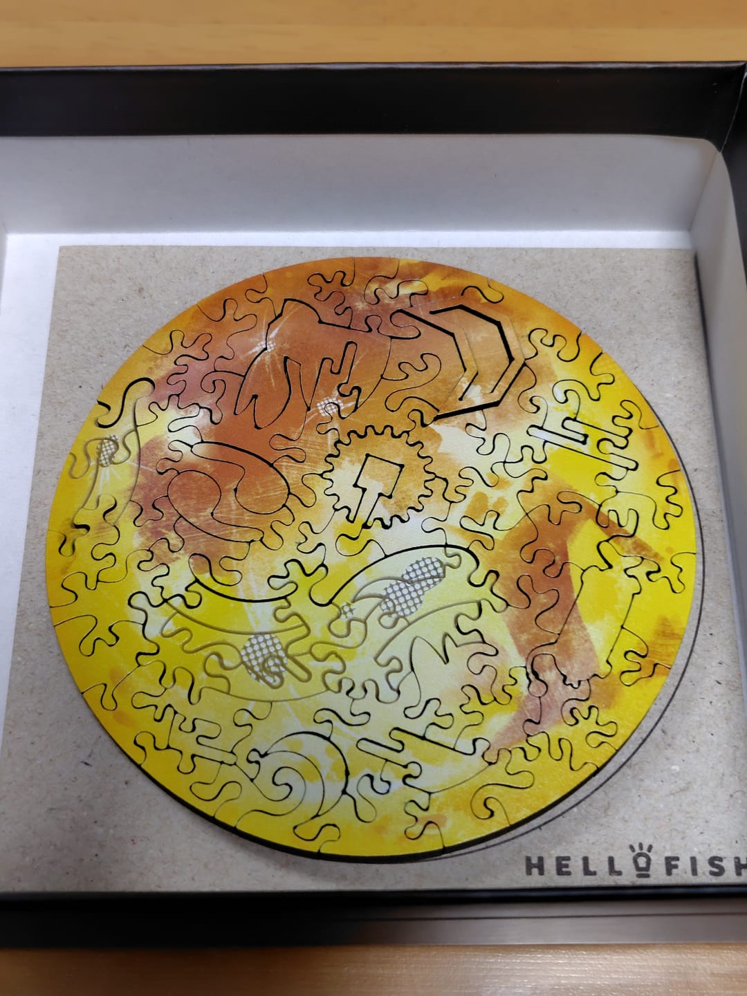 Customer photo review of 【９月入荷分予約】宇宙の破片 MOON 月と専用フレームセット