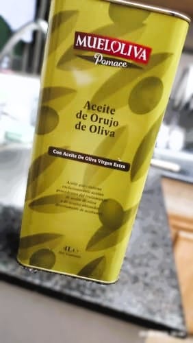 Customer photo review of Pomace Blended With Extra Virgin Olive Oil