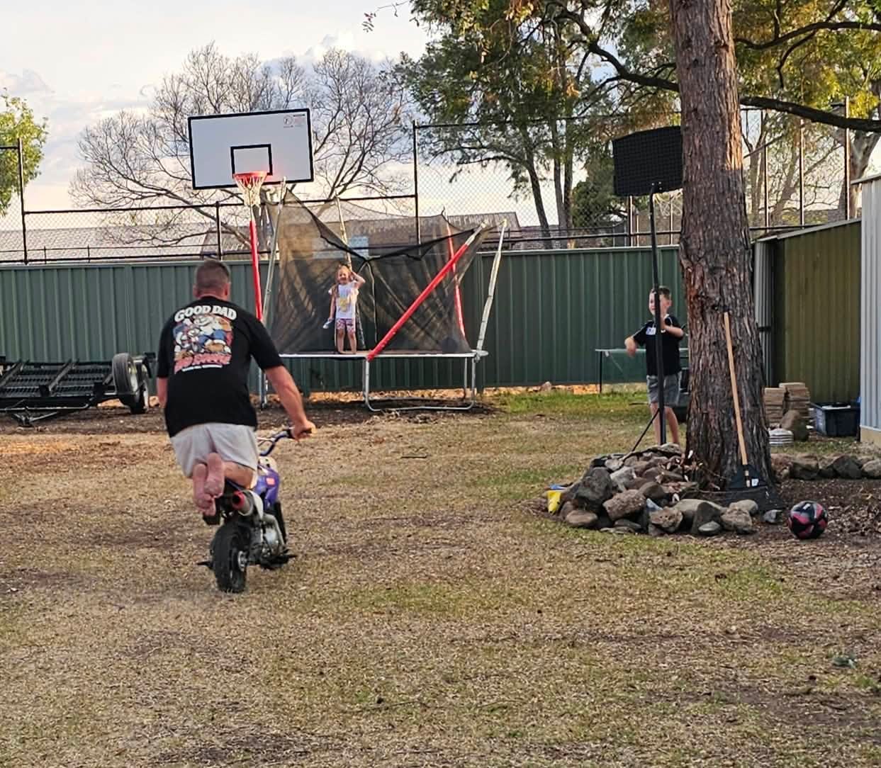 Customer photo review of Bad Example Tee