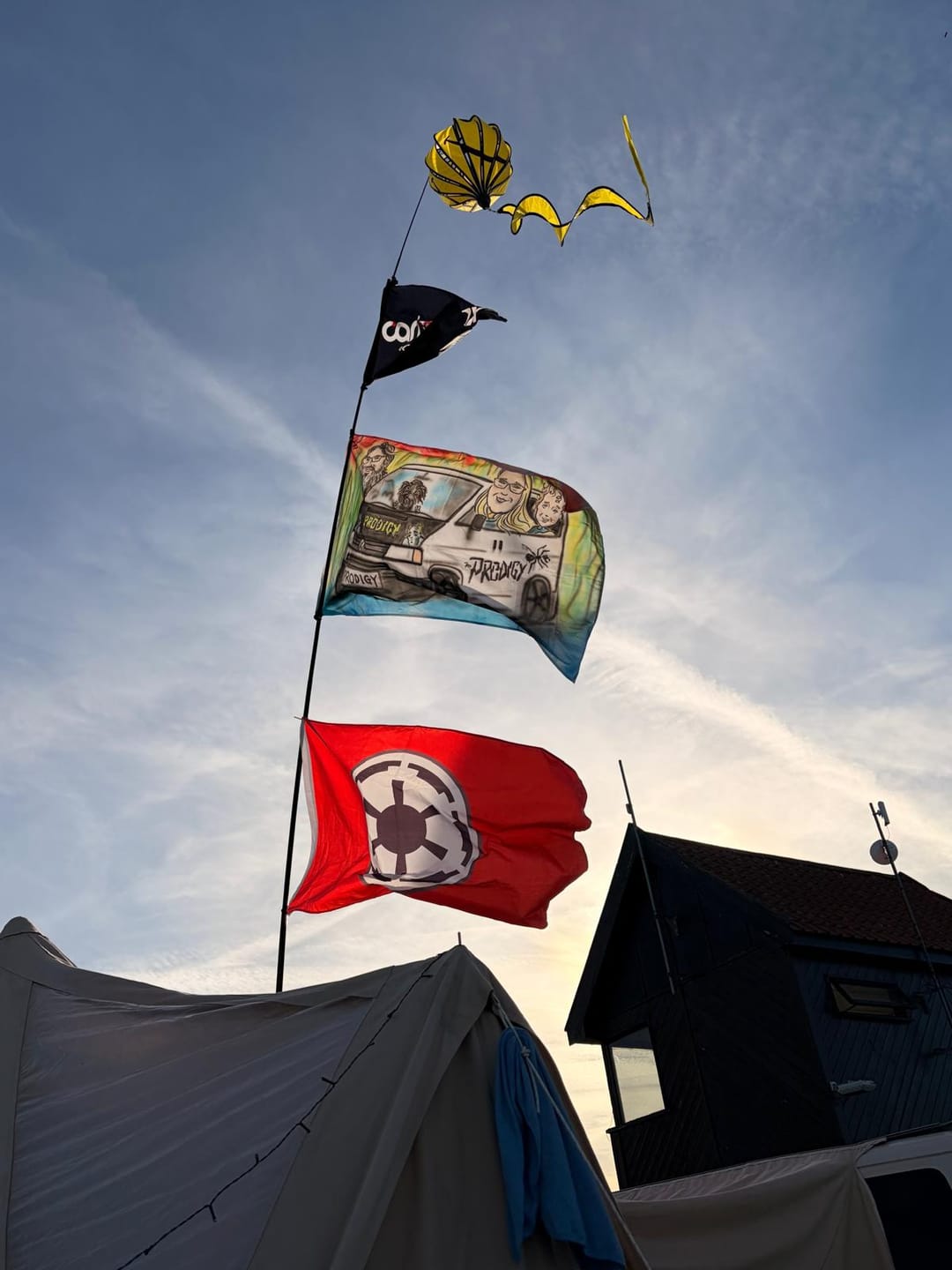 Customer photo review of Carl Cox Motorsport, Paddock Flag