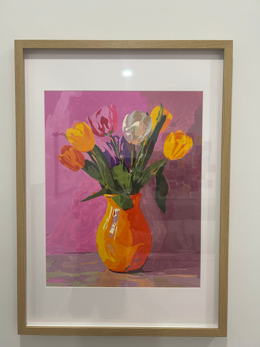 Customer photo review of Tulip radiance | Paint by Number