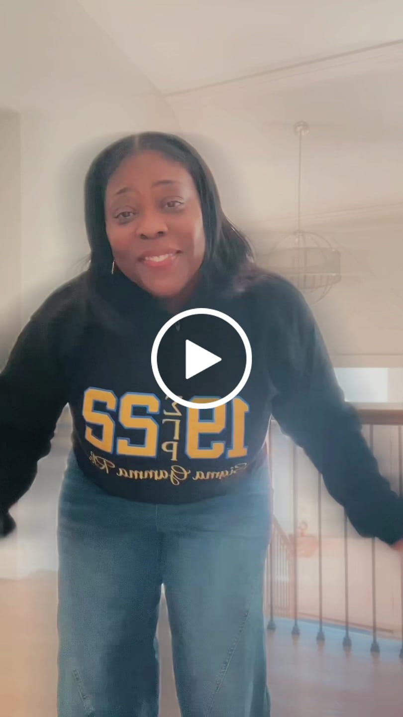 Customer video review of Black SGRHO Quarter Zip