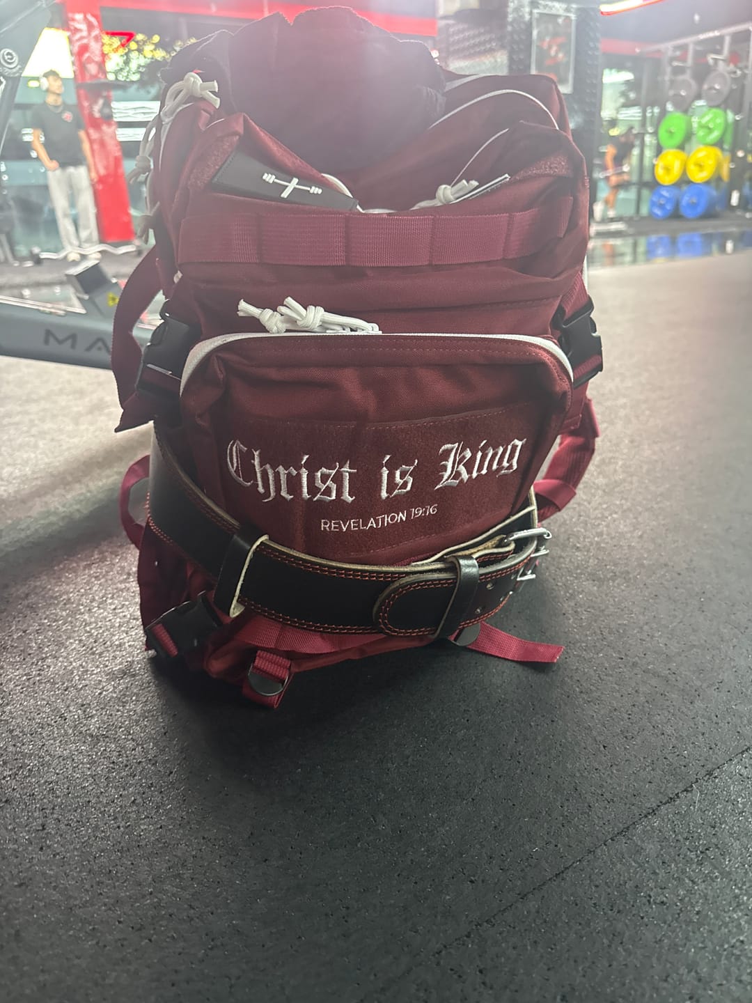 Customer photo review of HolStrength 45L Tactical Backpack