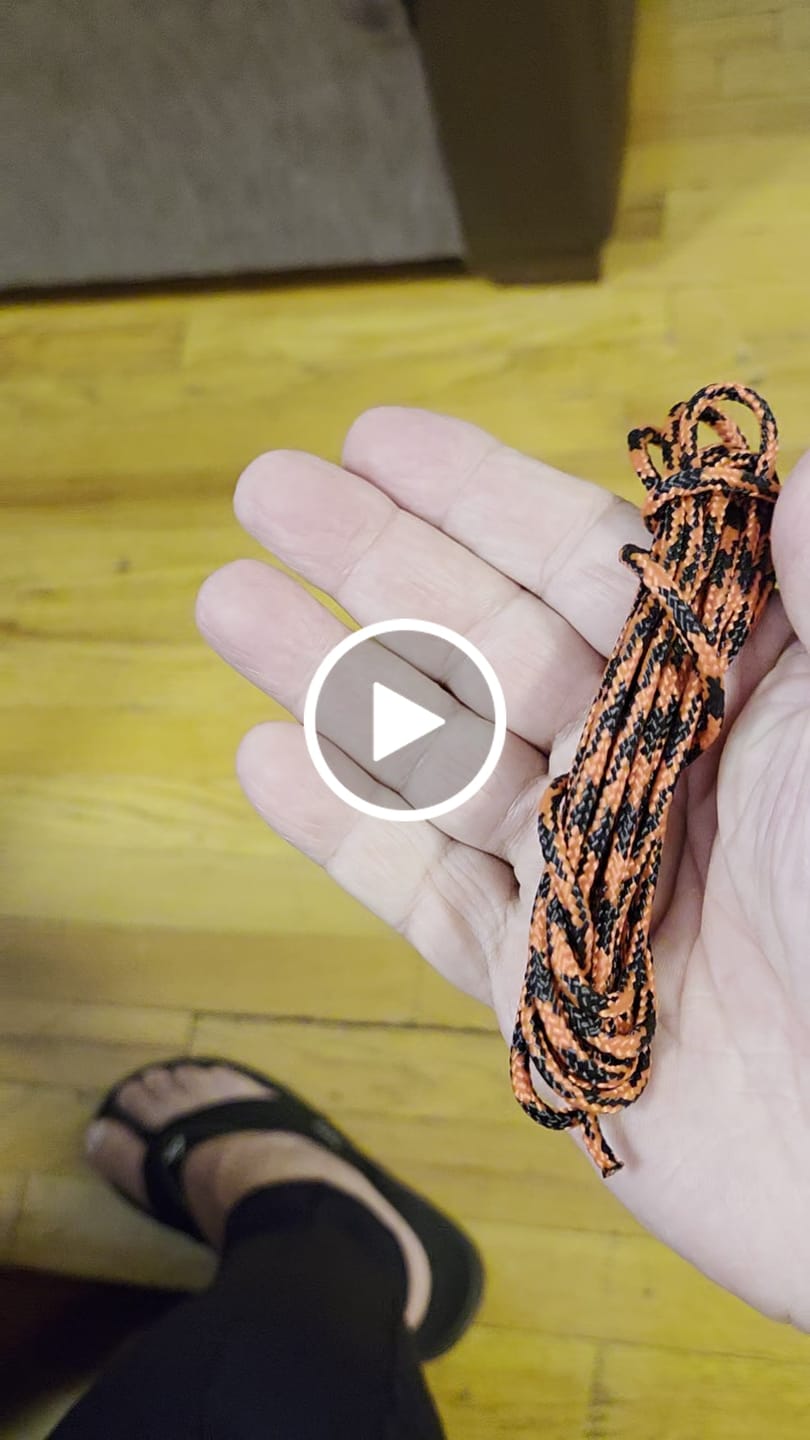 Customer video review of Lone Star Knife Lanyard – Handmade Utility & Style