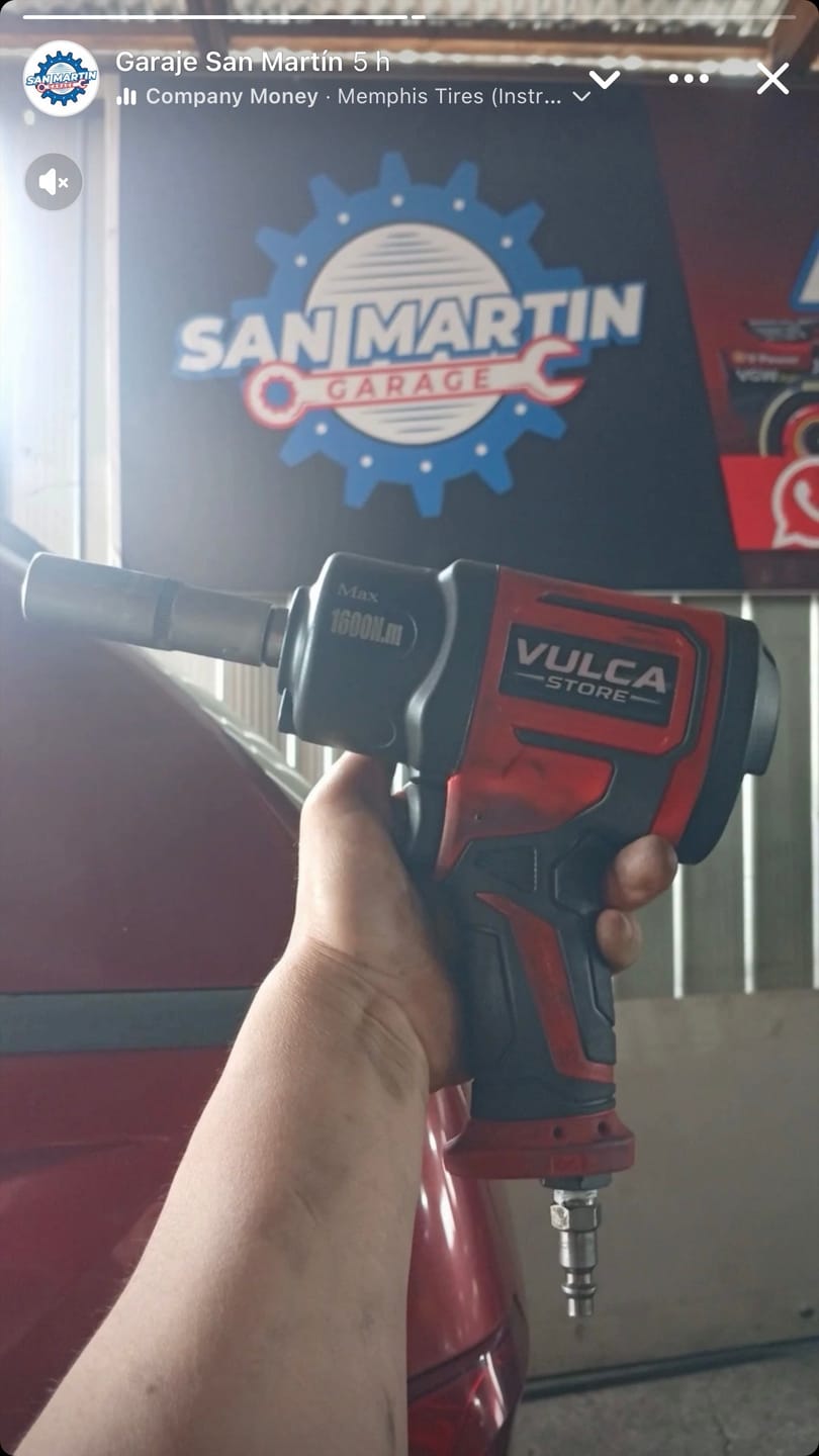 Customer photo review of Llave de Impacto Neumática 1/2" – 1.600 Nm - VulcaStore