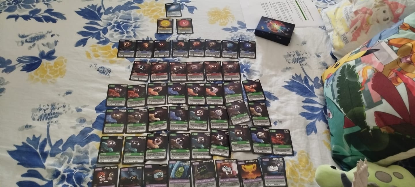 Customer photo review of SolarCards 2nd Edition Two-player Classic Set (Duel Deck)