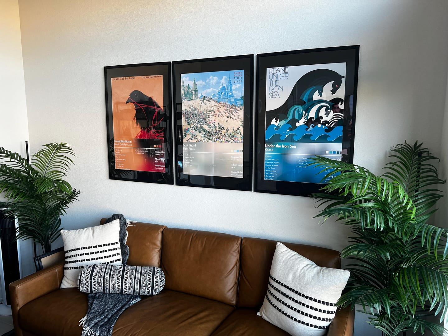 Customer photo review of Keane — Under the Iron Sea Album Poster