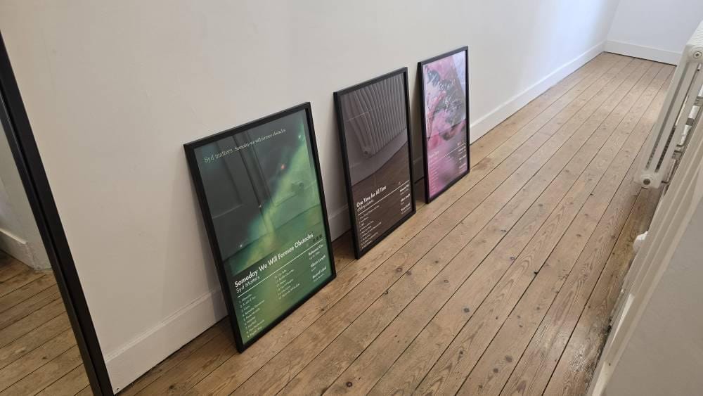Customer photo review of Tame Impala — Currents Album Poster