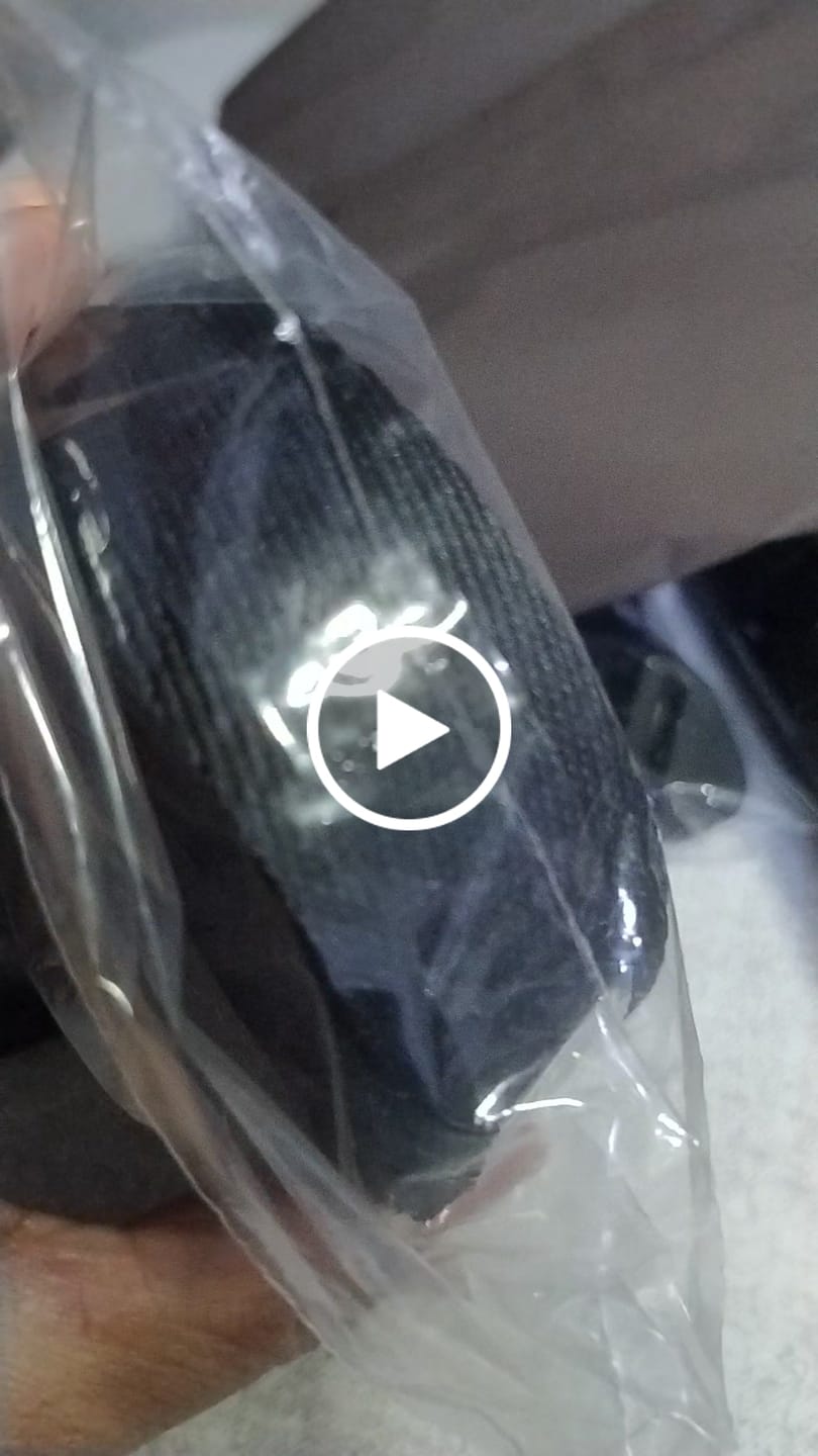 Customer video review of FITA LISA 30MM COR PRETO 1 METRO