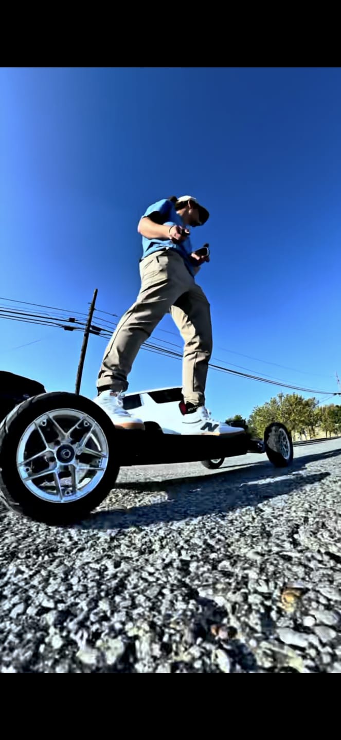 Customer photo review of Acedeck® Horizon Electric Skateboard- Best Independent Suspension Electric Skateboards