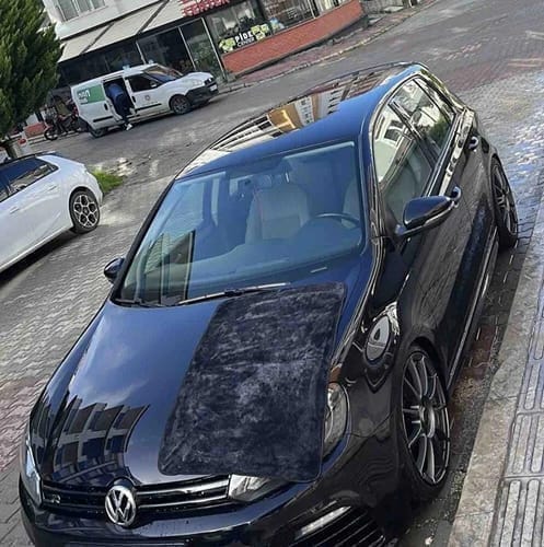 Customer photo review of CarCurtain™ Mikrofiber Kurulama Havlusu