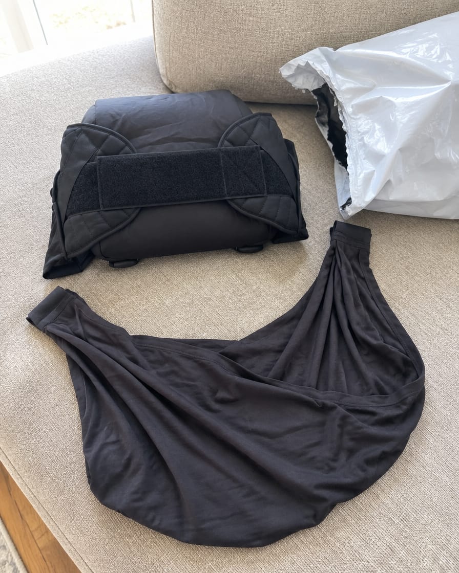 Customer photo review of Cradlewrap™ Sleep Wrap
