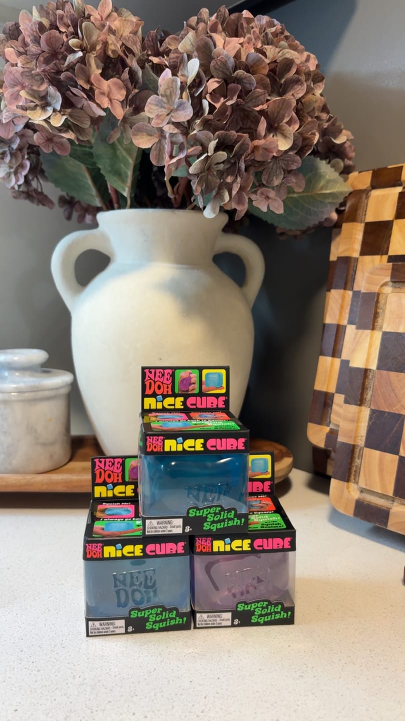 Customer photo review of Needoh Nice Cube (Random Colour)
