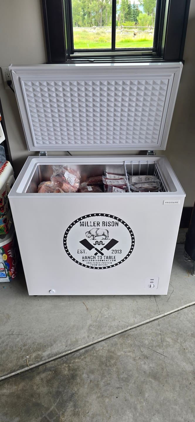Customer photo review of 1/2 Bison With Free Freezer
