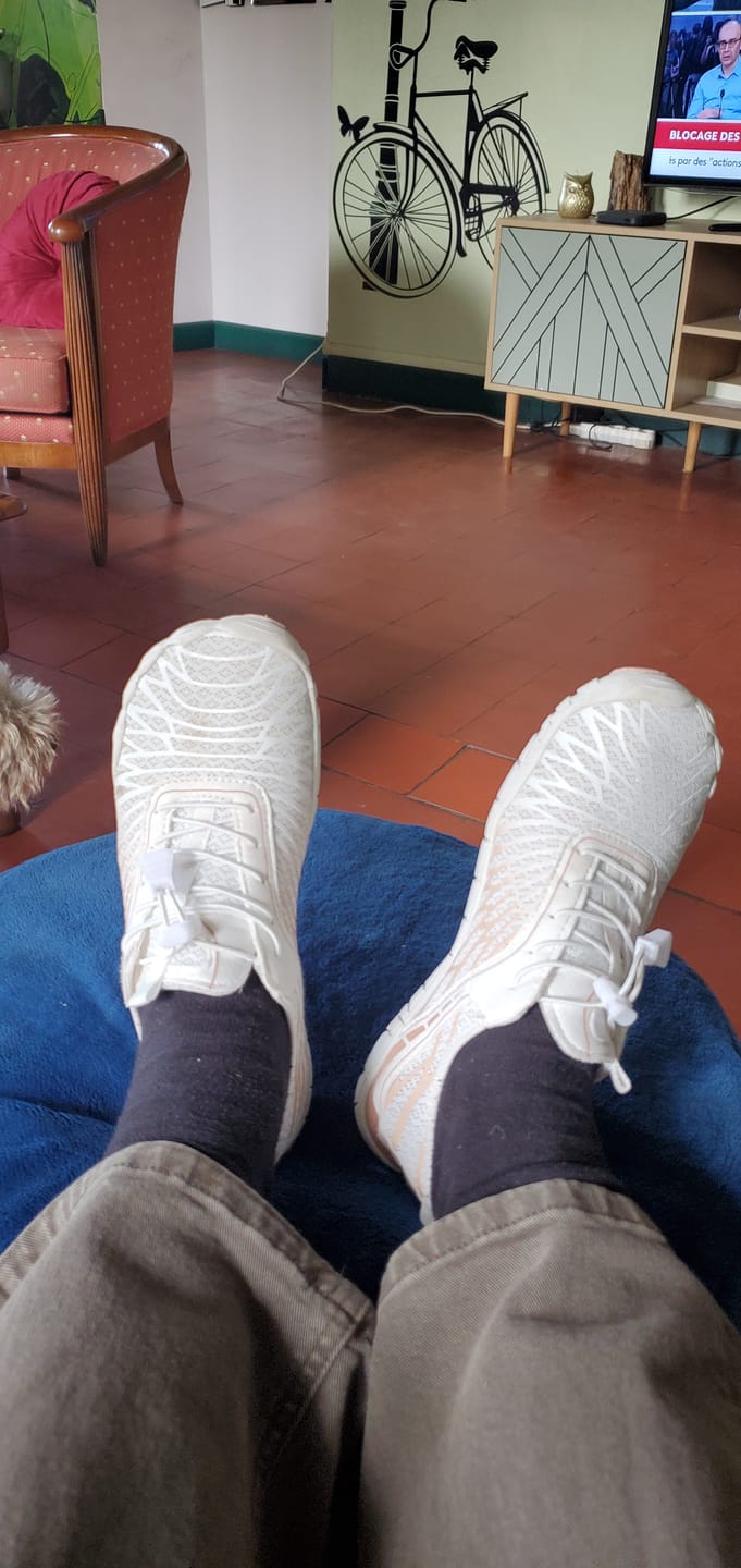 Customer photo review of Chaussures Pieds Nus Légères à Séchage Rapide