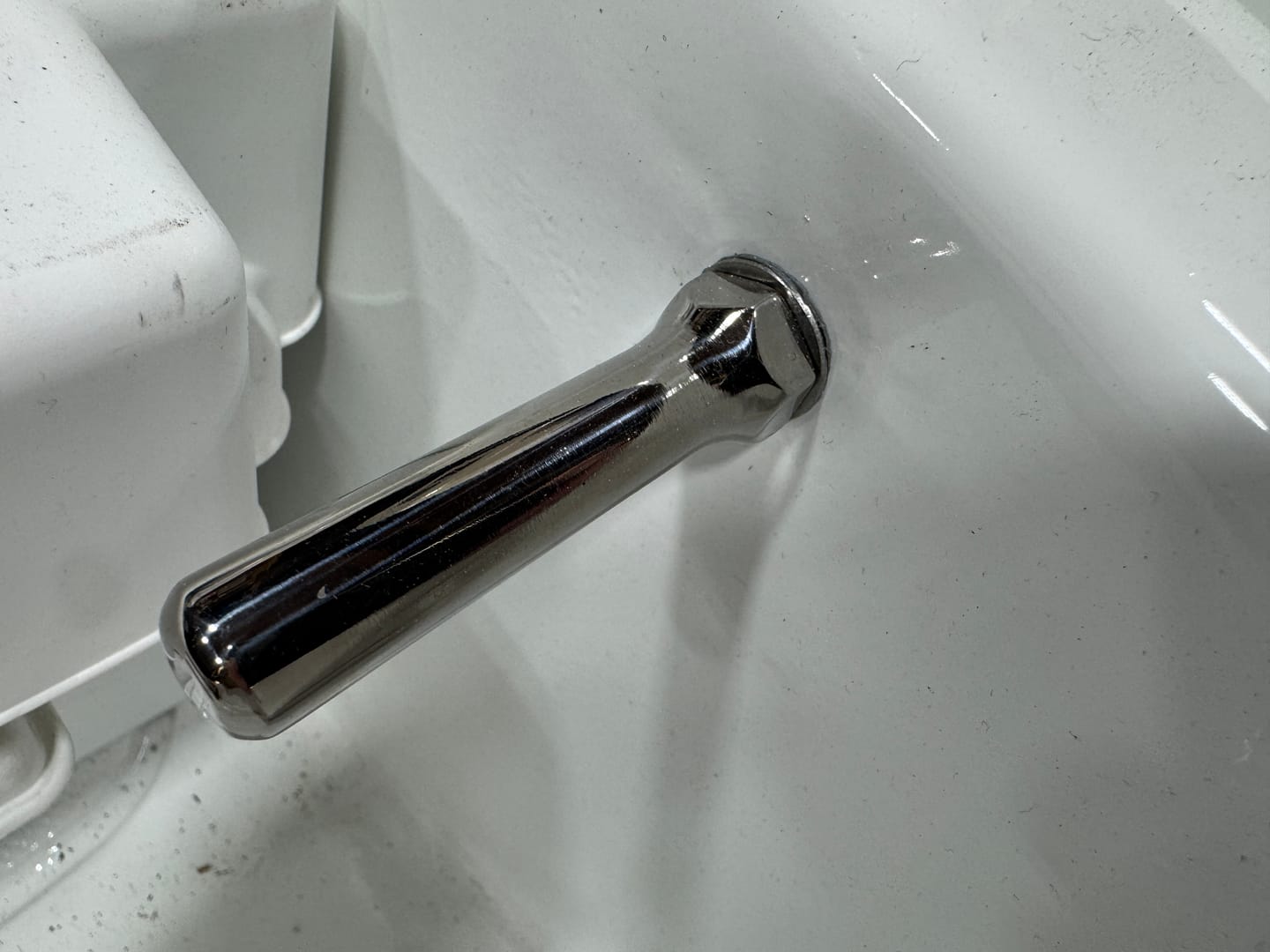 Customer photo review of Boston Whaler *Stern* Norman Pins (Pair) - Fits Vintage 13' 1958 - 1970