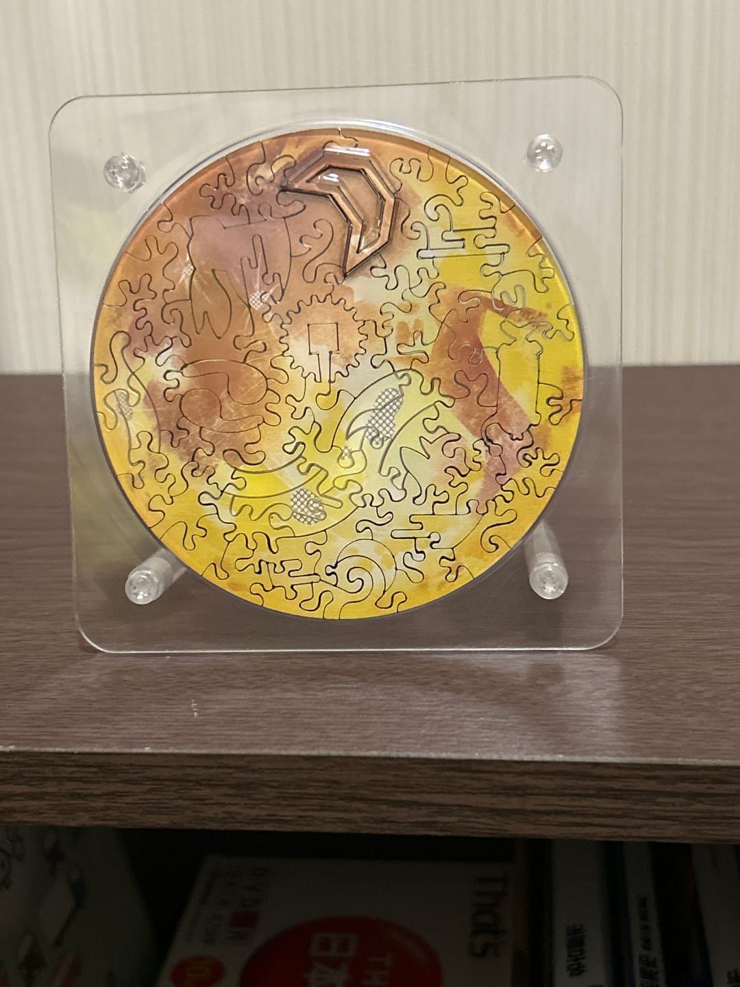 Customer photo review of 【９月入荷分予約】宇宙の破片 MOON 月と専用フレームセット