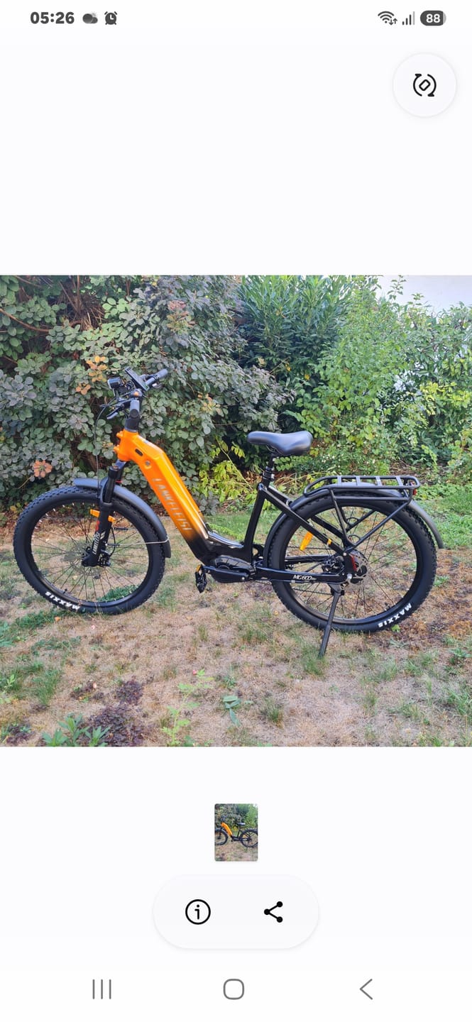 Customer photo review of Lankeleisi MG600 Lite 27.5" Trekking SUV E-bike (720Wh)
