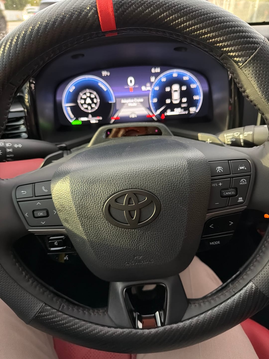 Customer photo review of NEW Gen Steering Wheel Emblem