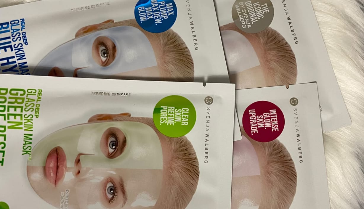 Customer photo review of GlassSkinMask - All in Bundle