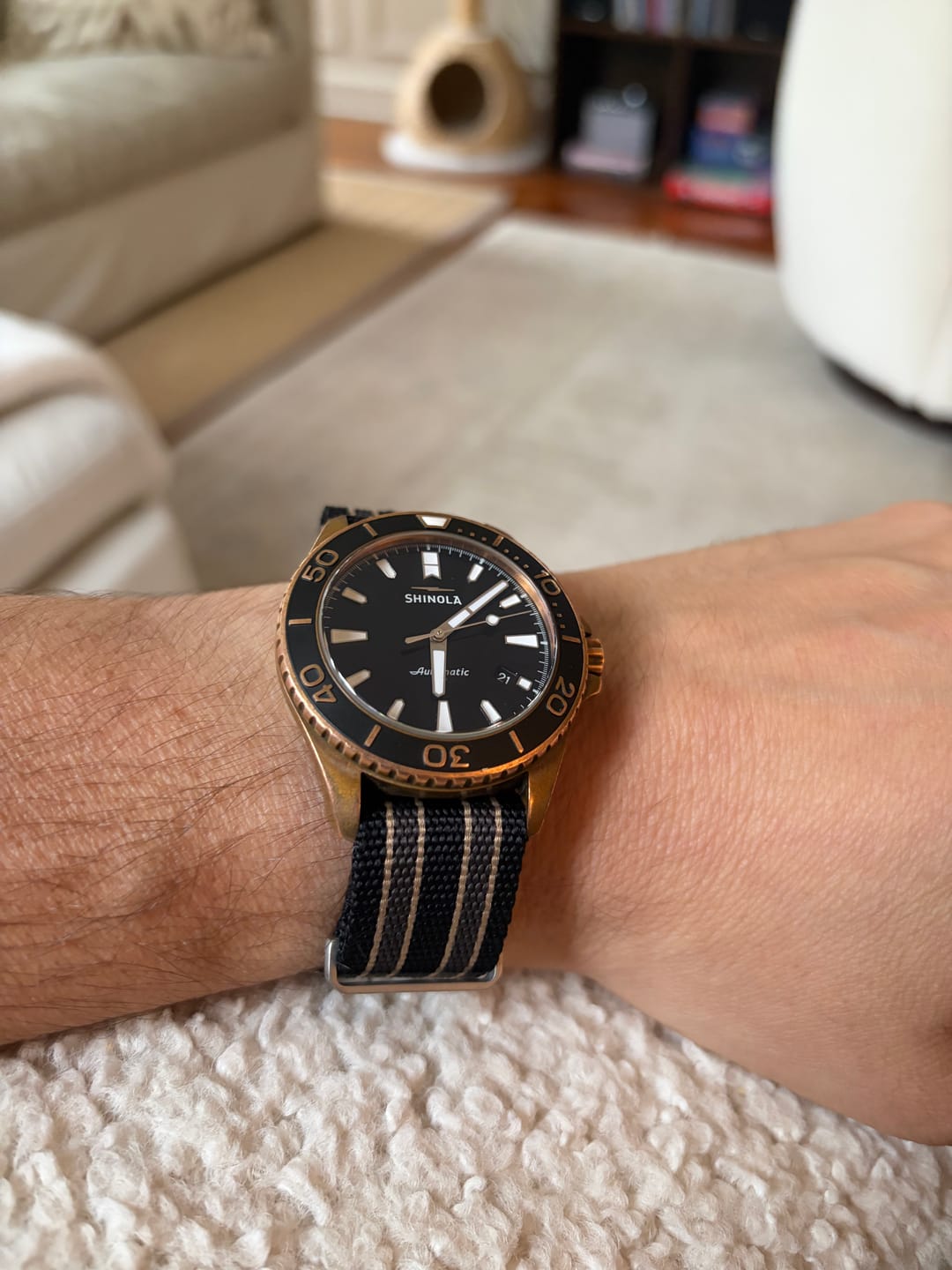 Customer photo review of Bond Nylon Strap - Five Eye