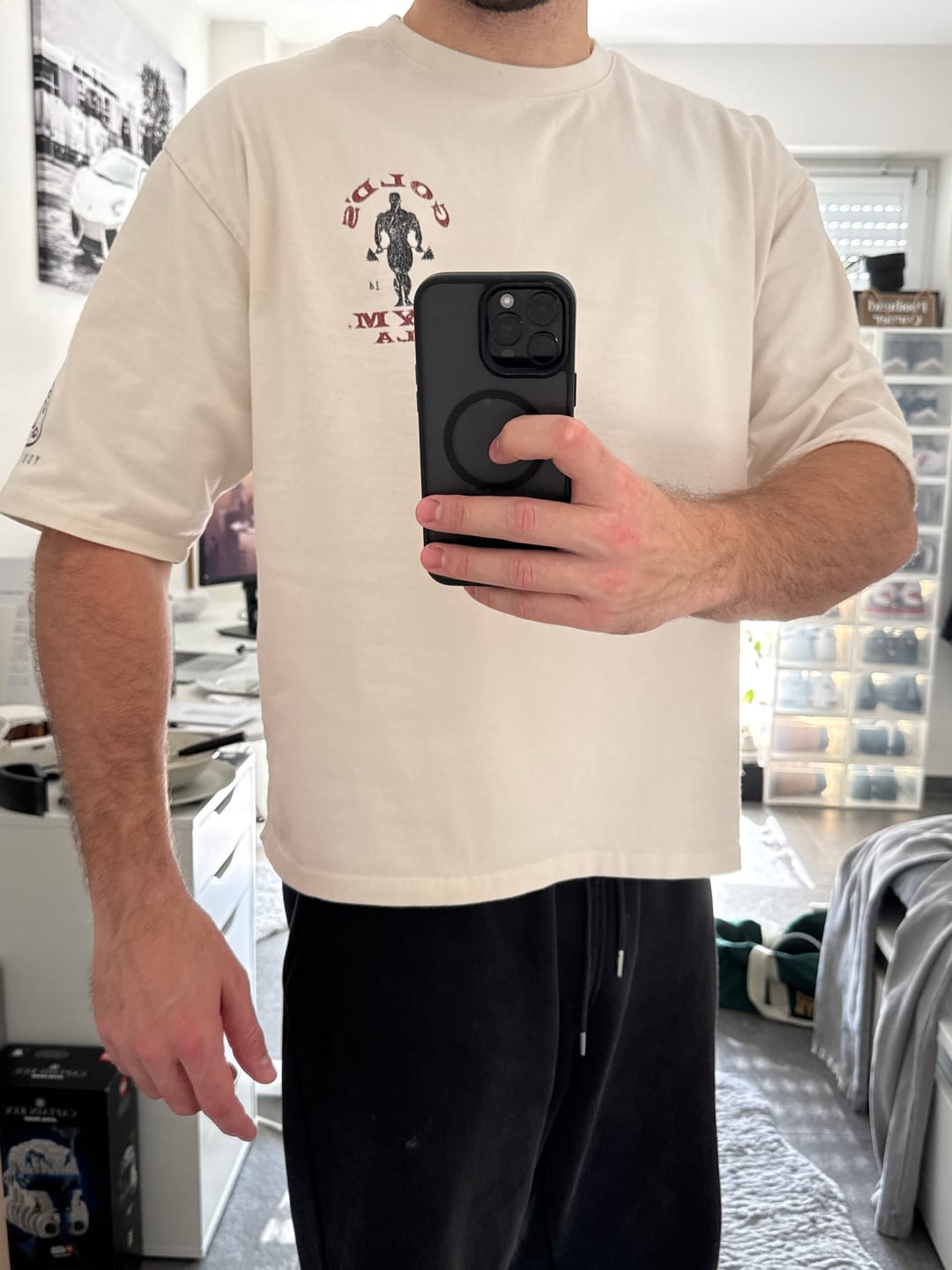 Customer photo review of 4002 - Golds Gym New Age Tees