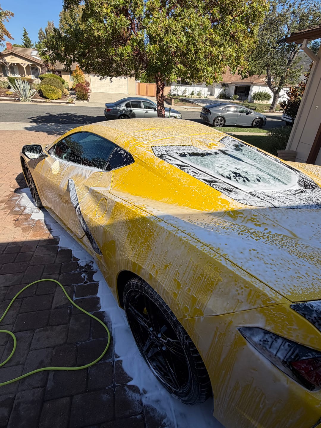 Customer photo review of Cool Guy Iron-Removing Wheel Cleaner - 16 oz.