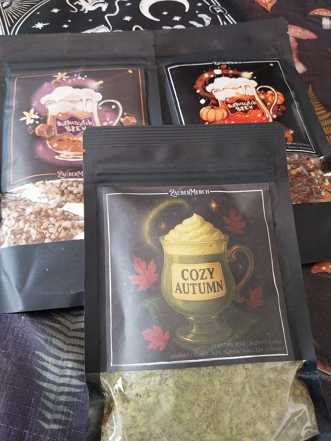 Customer photo review of Cozy Autumn – Grüner Tee mit Matcha, Sahne & Vanille | Herbst Tee