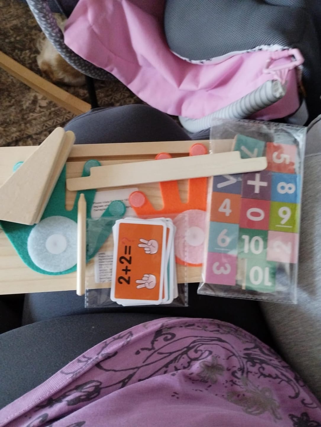 Customer photo review of Le Jeu des Premiers Calculs Mon Loulou™