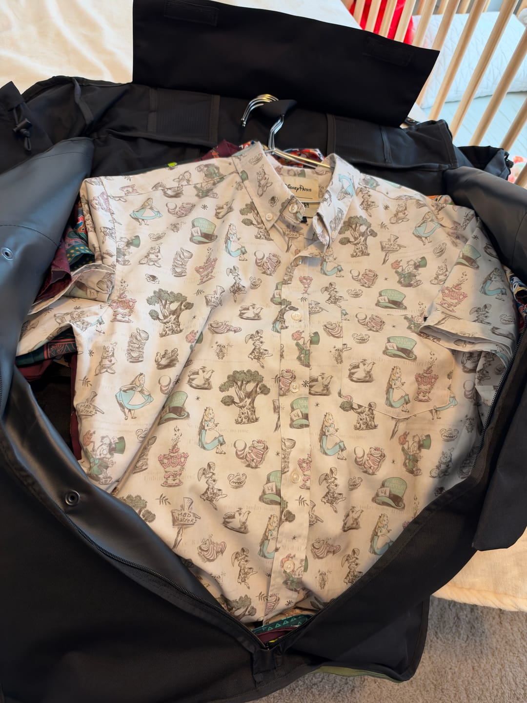 Customer photo review of Olive – Garment Duffel