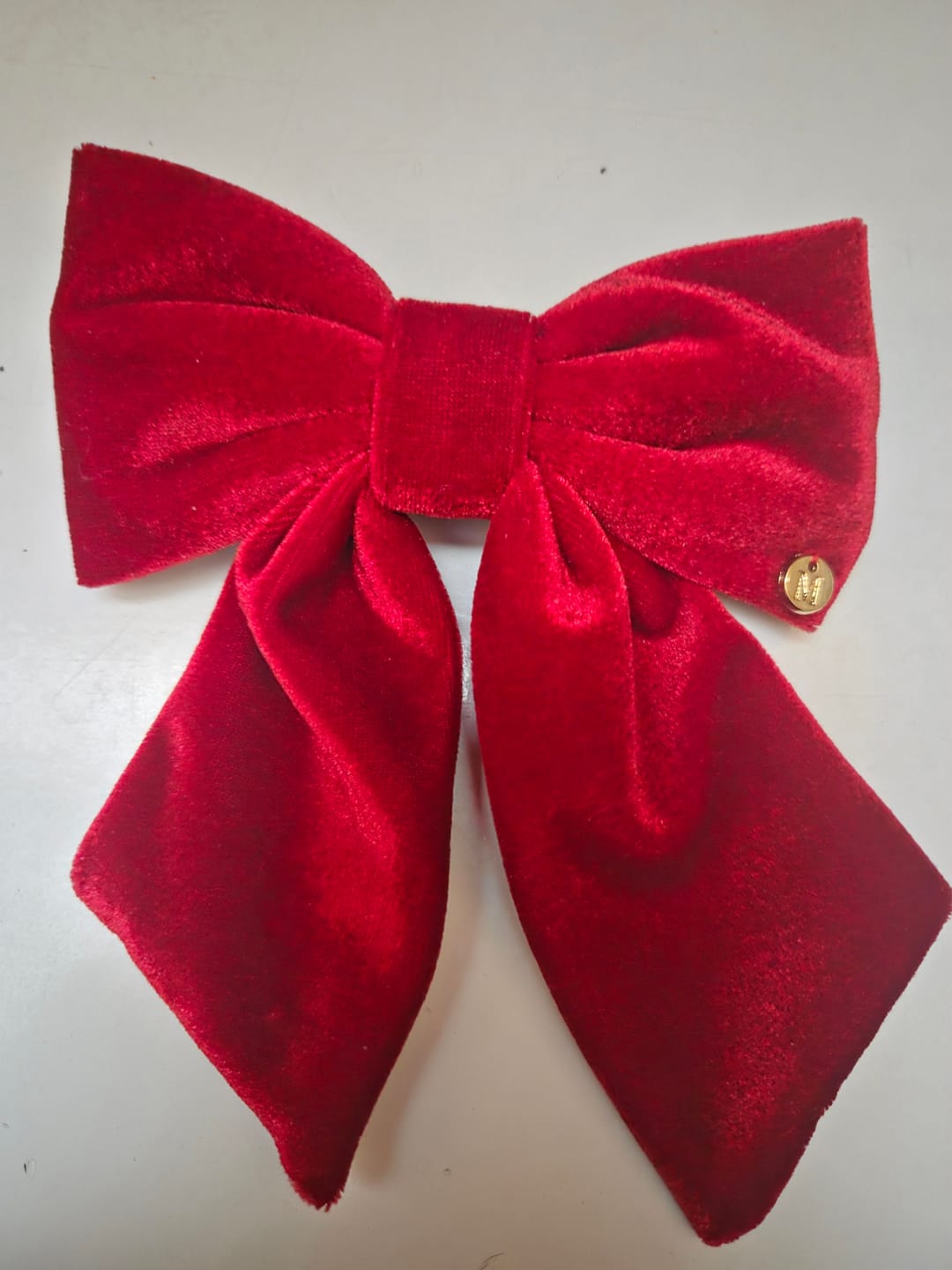 Customer photo review of MOÑO - MINI LARGE VELVET BOWS