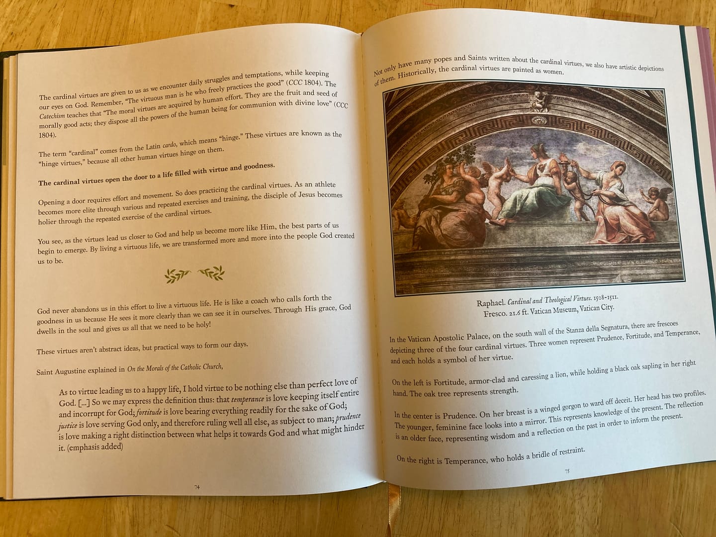 Customer photo review of Catholic Virtues Study