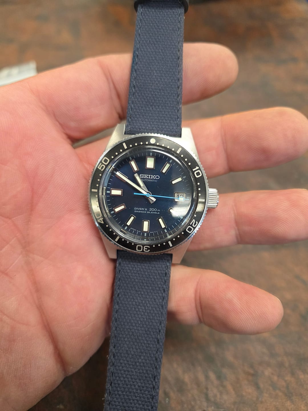 Customer photo review of Parisian Blue Canvas
