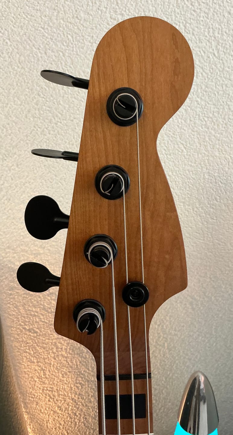 Customer photo review of USA Ultralite® Bass Tuning Machine 1/2" (Sold Individually)