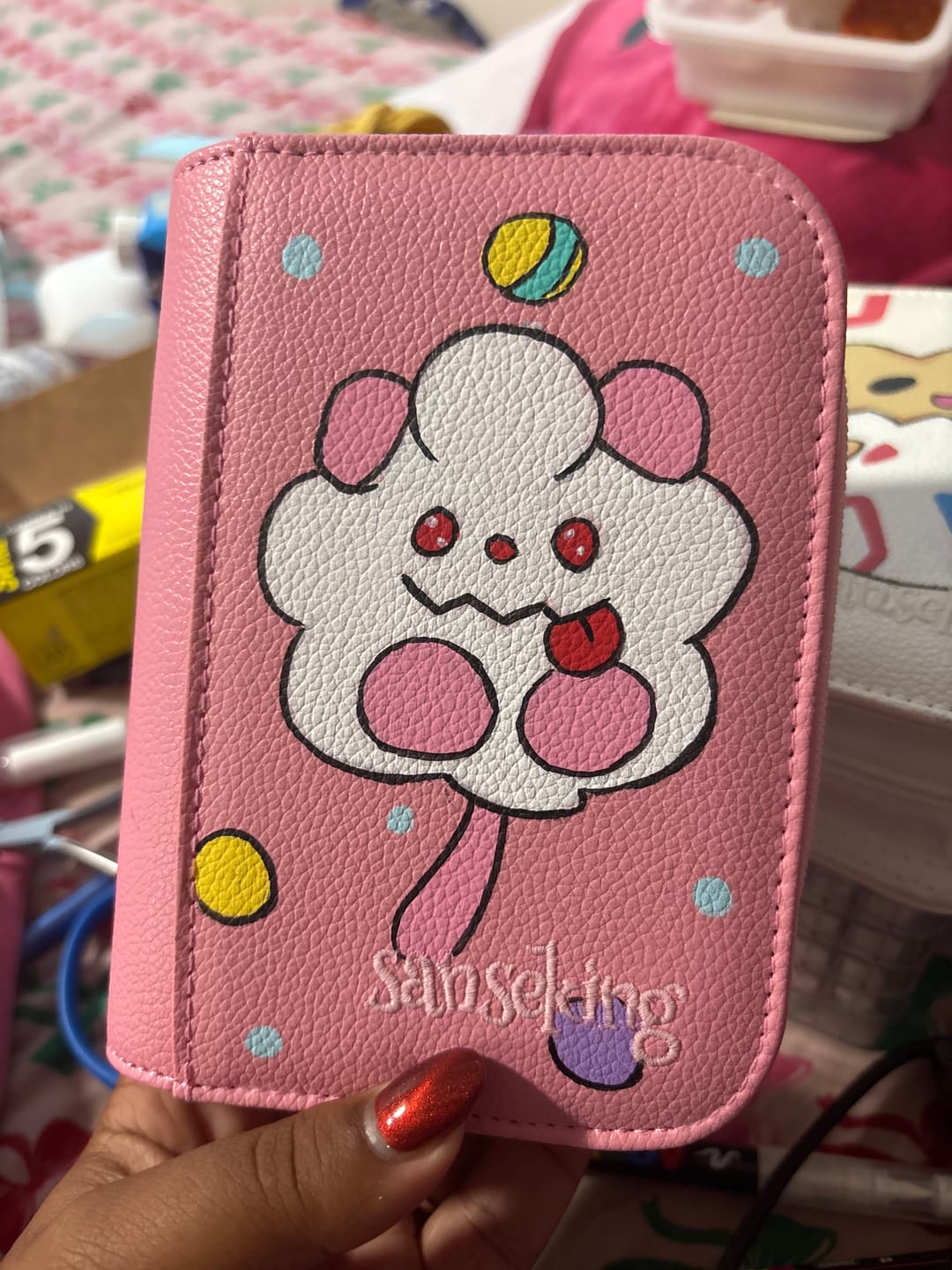 Customer photo review of AXIS-SK Pink Binder Series – One Pocket & Two Pockets