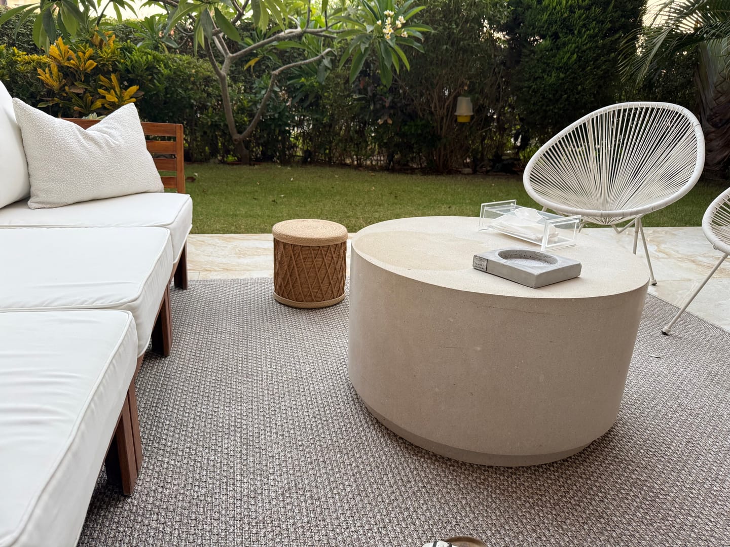 Customer photo review of Calo Outdoor Rug