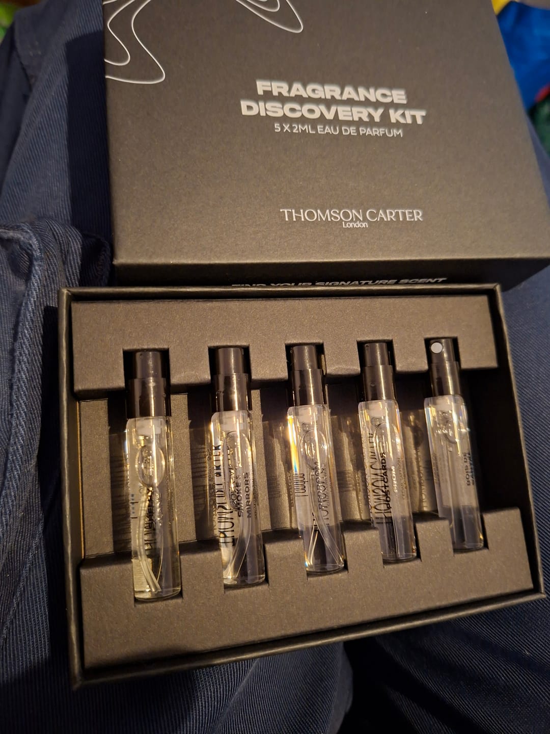 Customer photo review of Fragrance Discovery Kit | 5x 2ml | Eau de Parfum