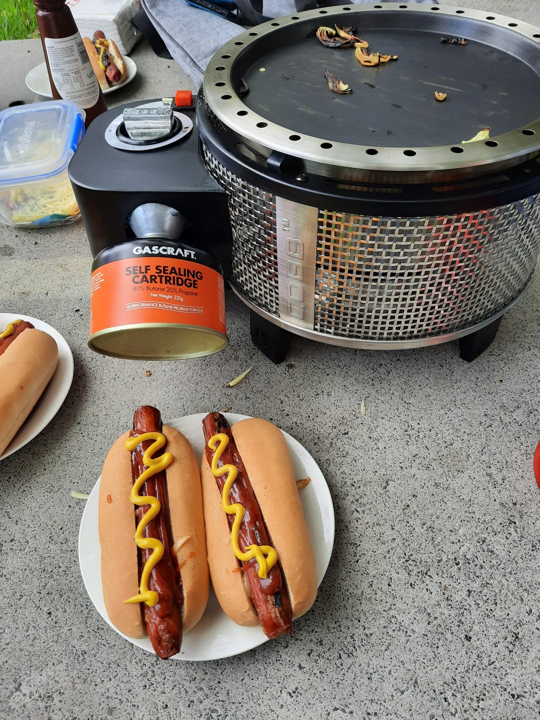 Customer photo review of COBB Grill Gas Everything Bundle + FREE $150 Wireless Thermometer