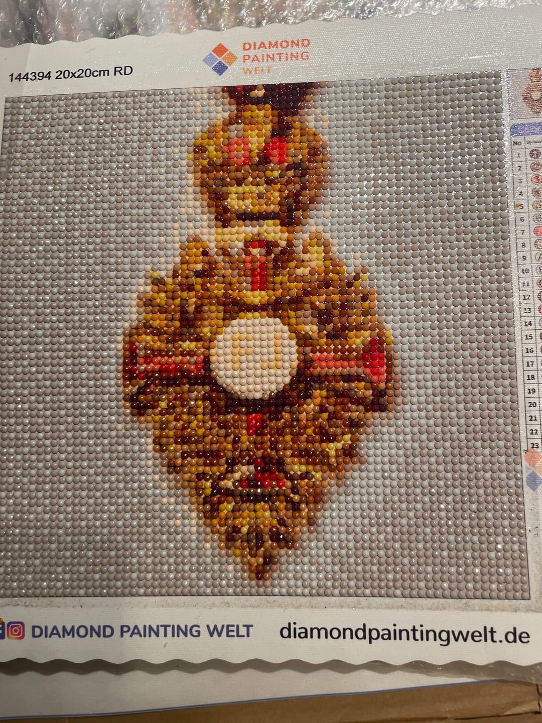Customer photo review of Diamond Painting eigenes Bild