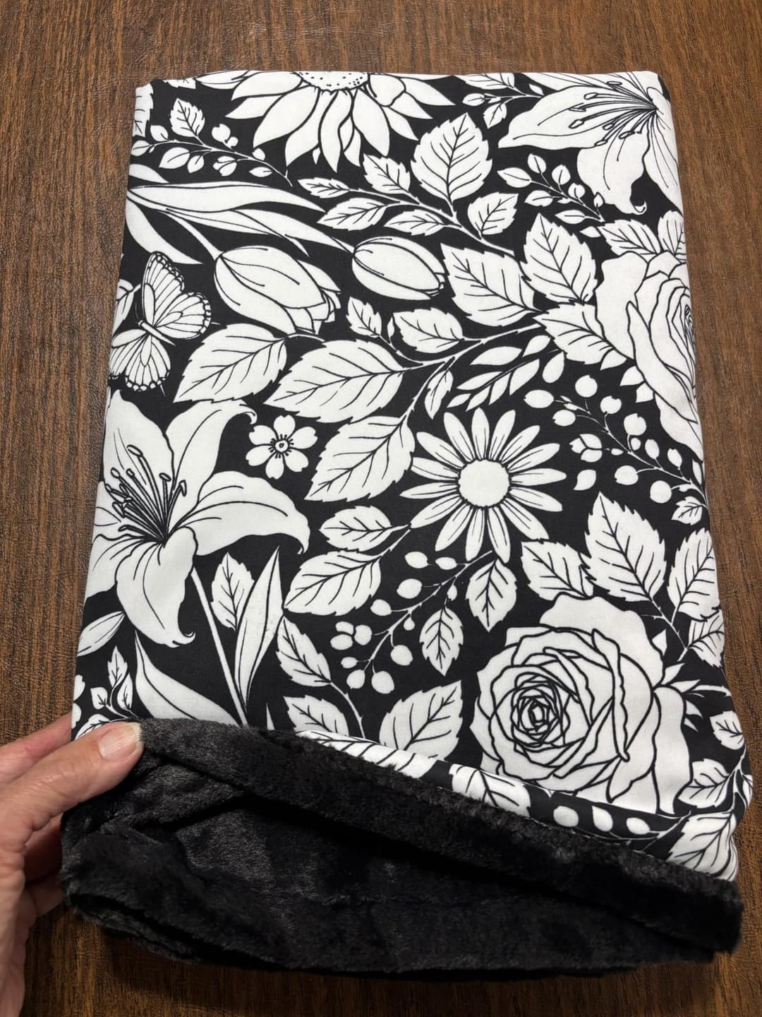 Customer photo review of ColorMe Blanket - Wind down with relaxing blanket you get to make your own