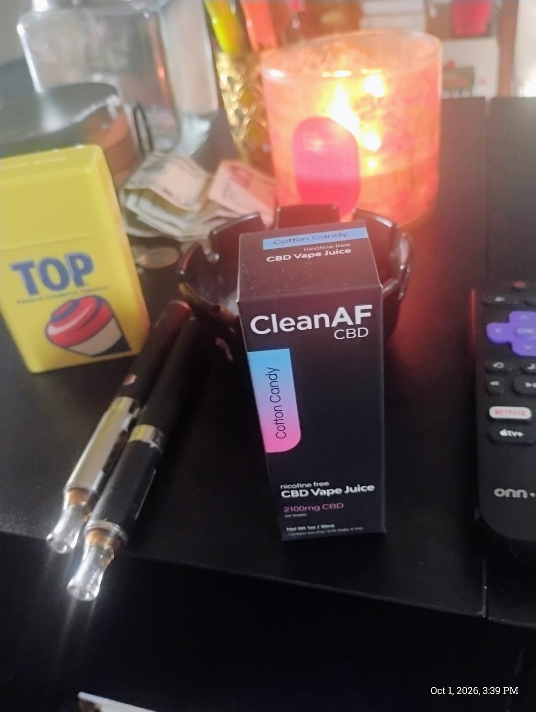 Customer photo review of Cotton Candy CBD Vape Juice