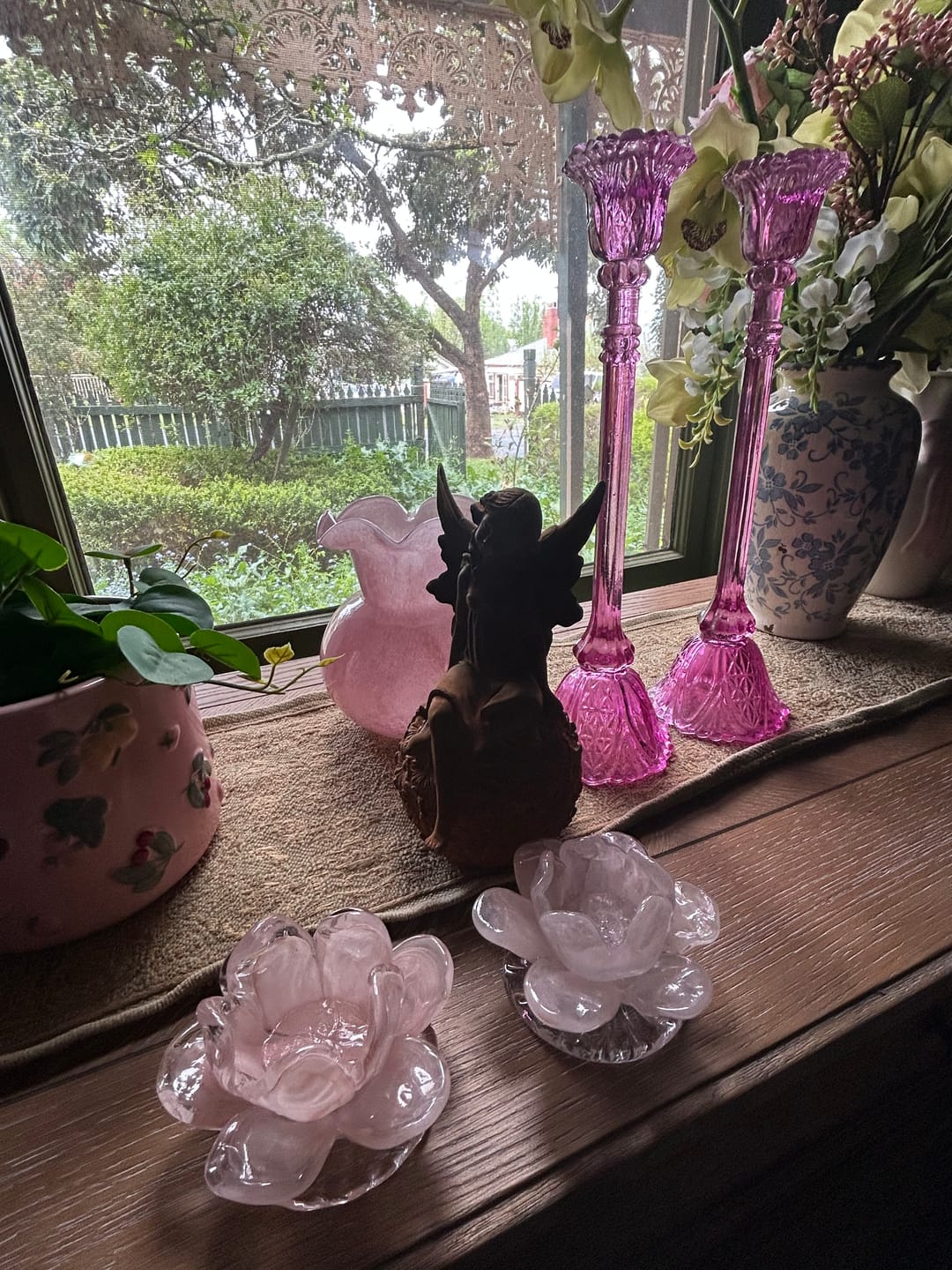 Customer photo review of Miss Angelique French Provincial Fairy Statue, Rust Cast Iron 21.5cm